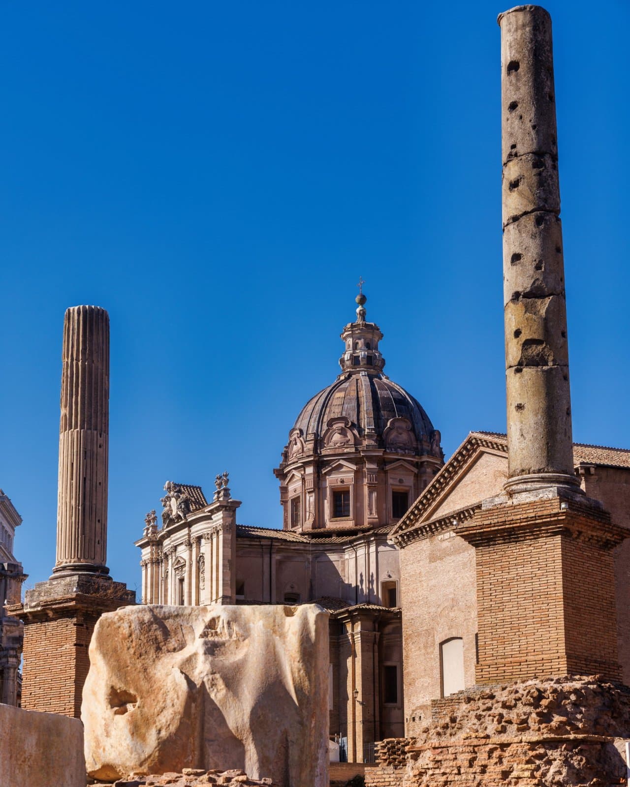 Church of Saints Luke and Martina inside the Roman Forum