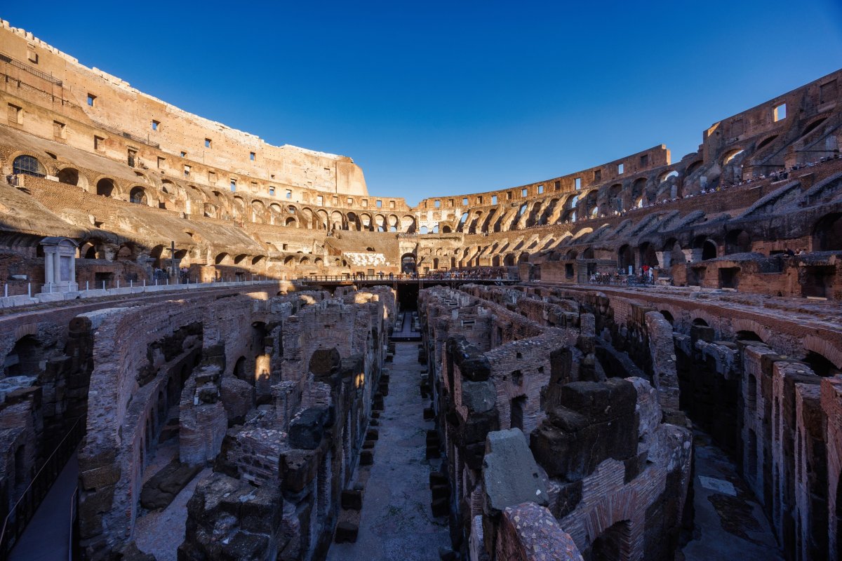 Arena del Coliseo, Foro Romano y Palatino: visita guiada