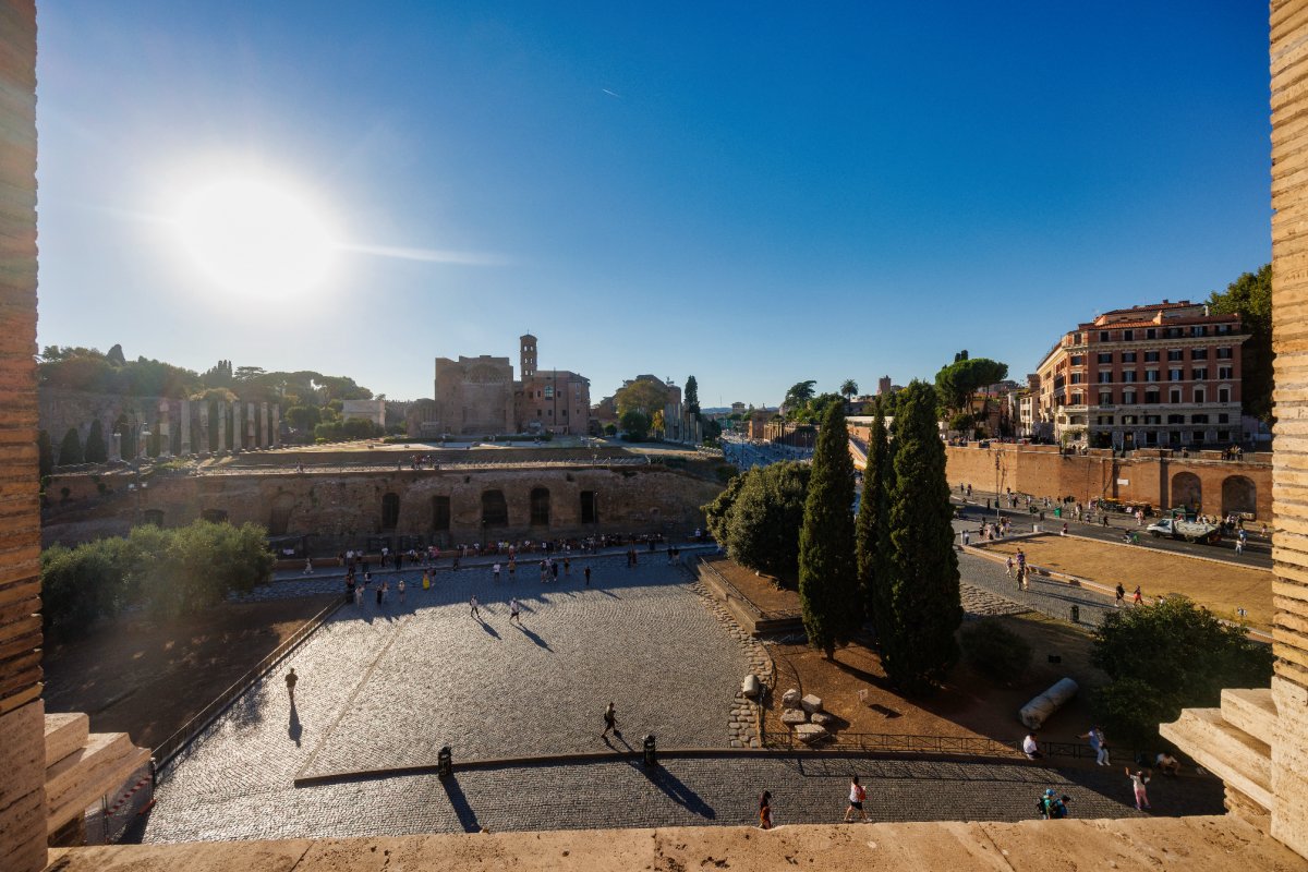 Colosseo, Foro Romano e Palatino con videoguida AI